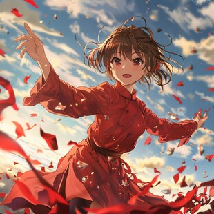 蜜桃视频角色白夜头像